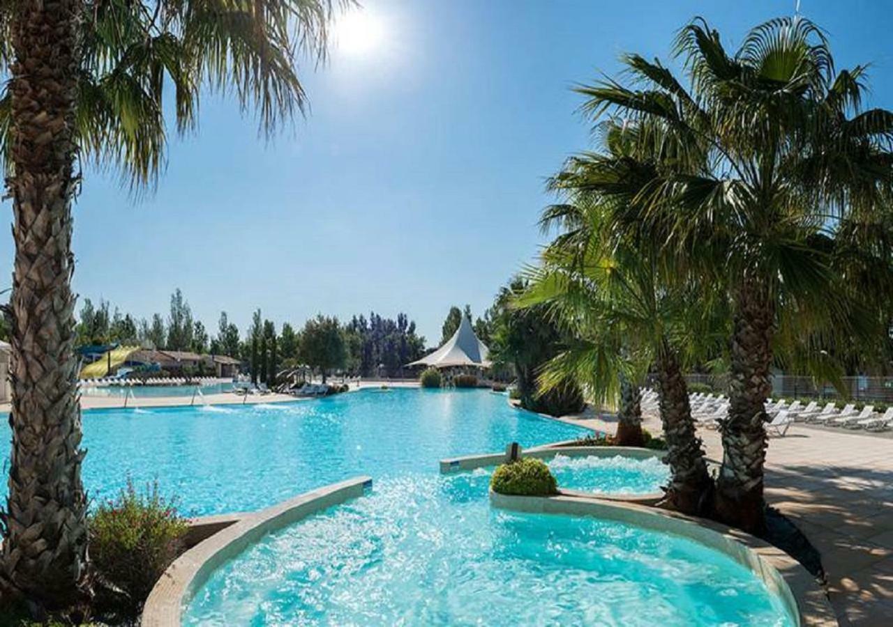 Camping La Carabasse Vias-Plage-T4 Climatise,Tout Confort, Emplacement Calme ! المظهر الخارجي الصورة